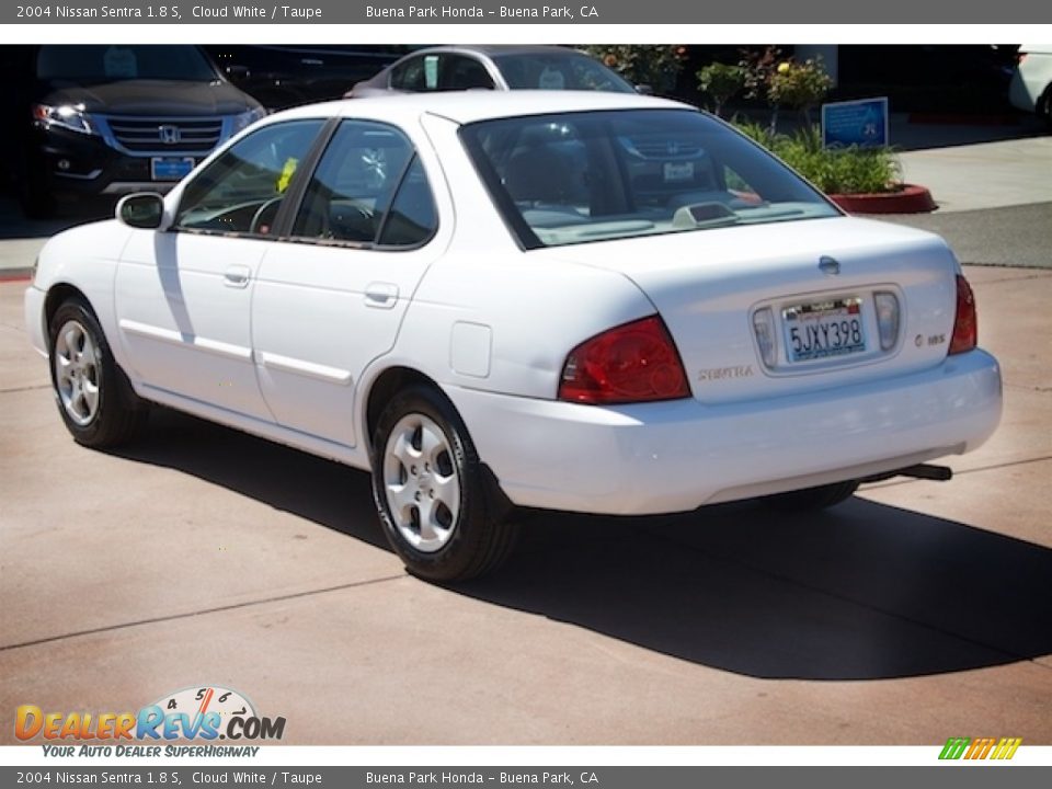 Cloud White 2004 Nissan Sentra 1.8 S Photo #2