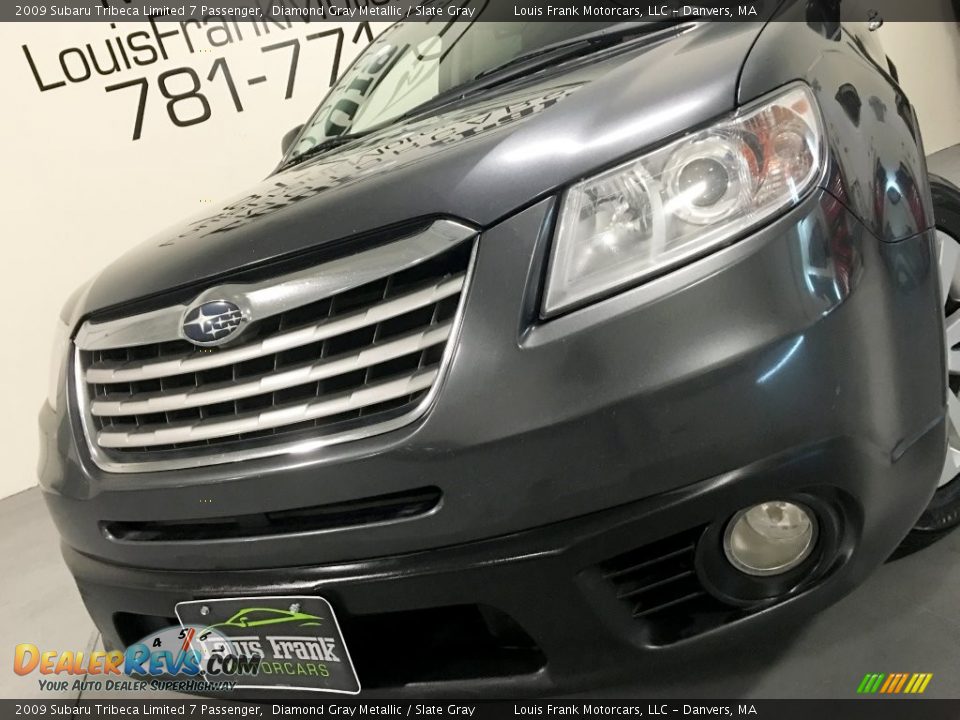 2009 Subaru Tribeca Limited 7 Passenger Diamond Gray Metallic / Slate Gray Photo #24