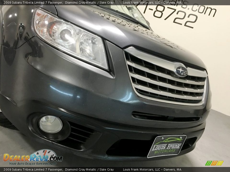 2009 Subaru Tribeca Limited 7 Passenger Diamond Gray Metallic / Slate Gray Photo #26