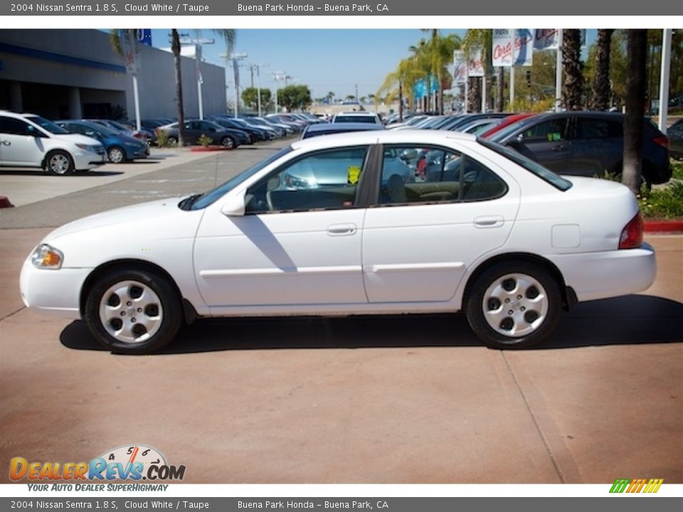 Cloud White 2004 Nissan Sentra 1.8 S Photo #9