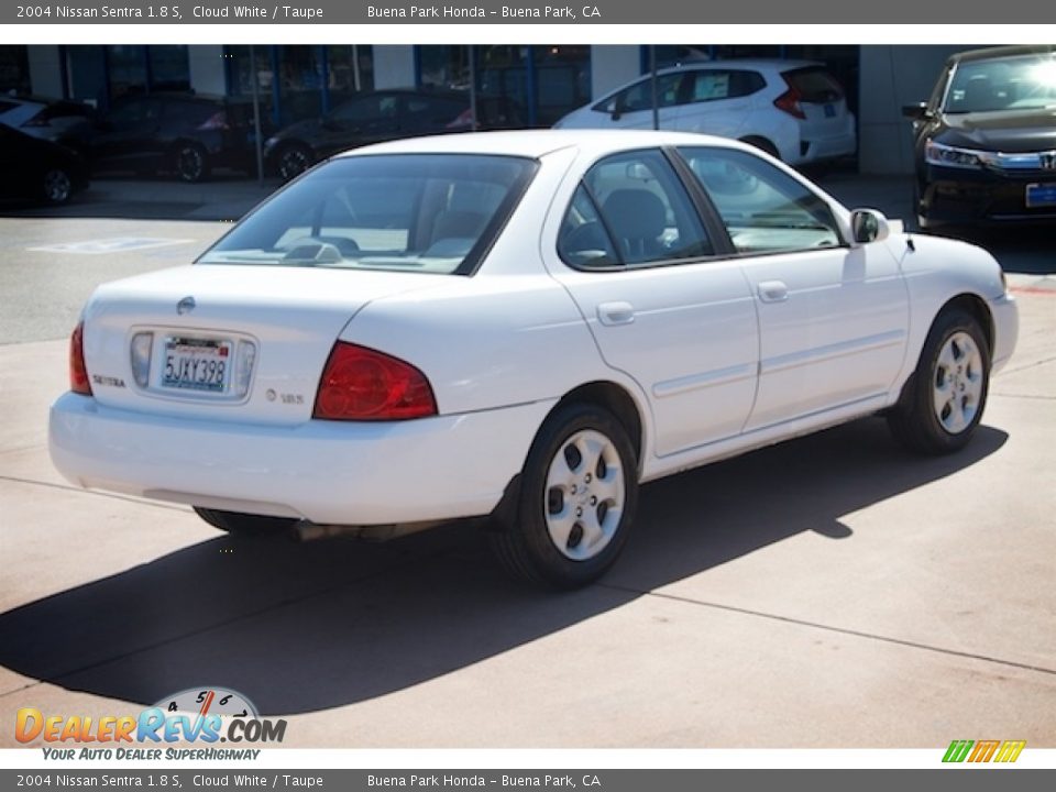 Cloud White 2004 Nissan Sentra 1.8 S Photo #11