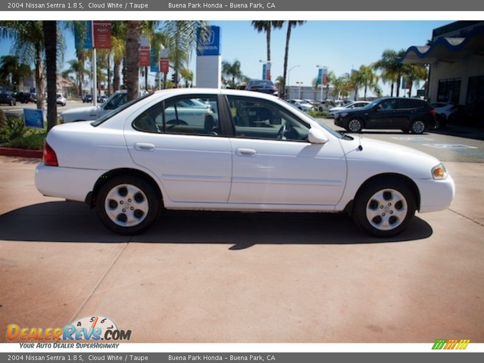 Cloud White 2004 Nissan Sentra 1.8 S Photo #12