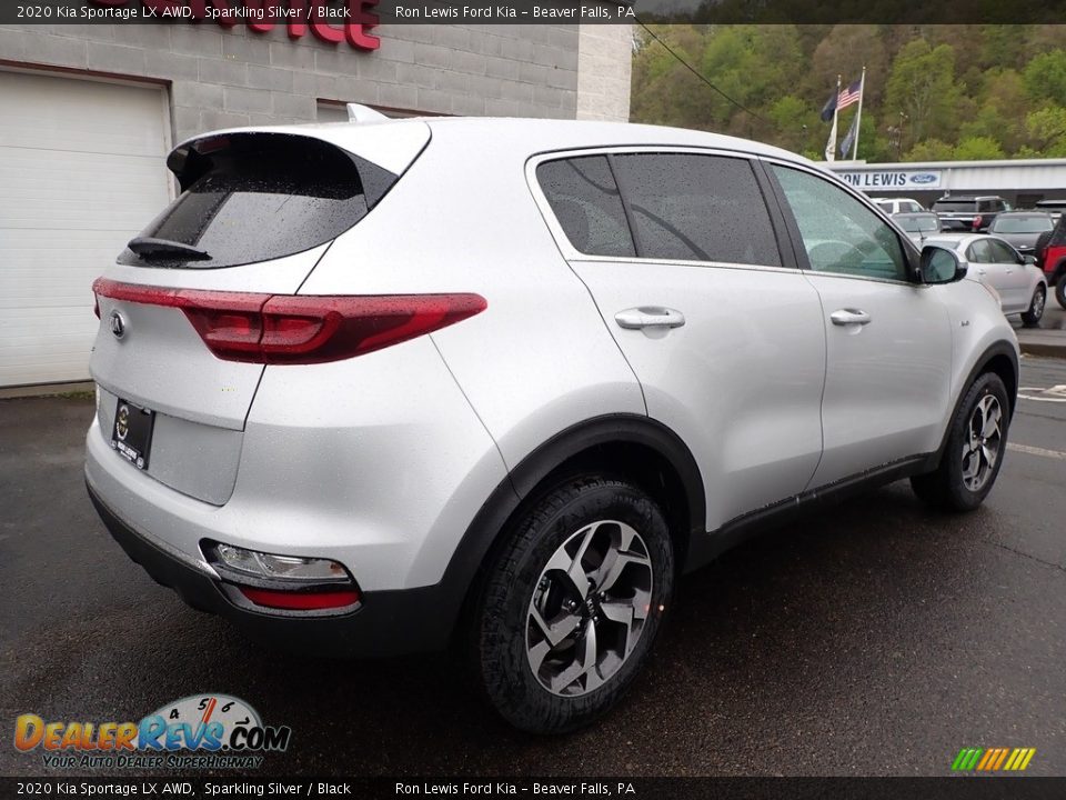 2020 Kia Sportage LX AWD Sparkling Silver / Black Photo #2