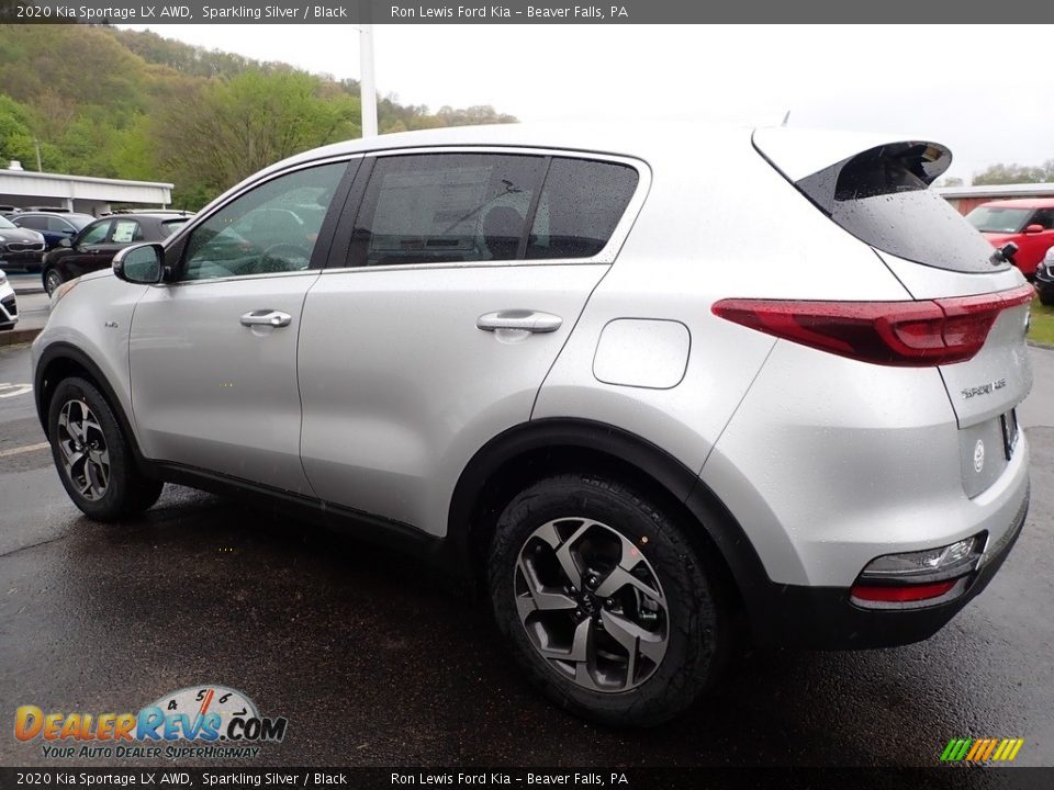 2020 Kia Sportage LX AWD Sparkling Silver / Black Photo #5