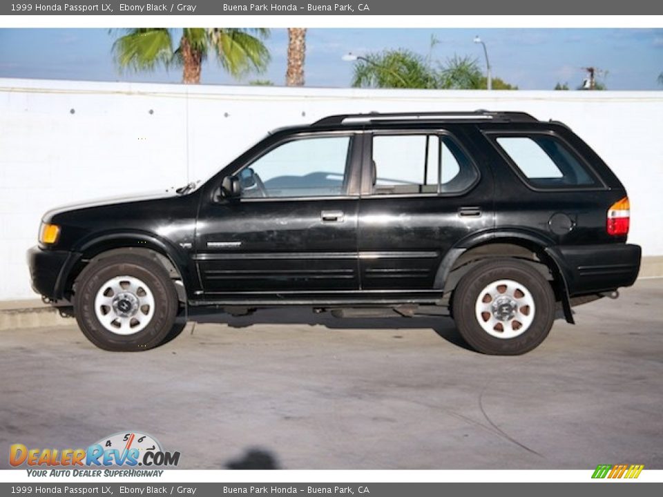 Ebony Black 1999 Honda Passport LX Photo #10