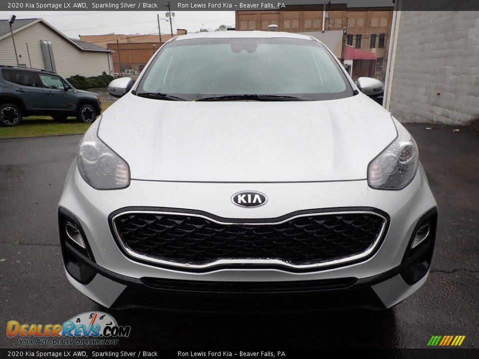 2020 Kia Sportage LX AWD Sparkling Silver / Black Photo #8