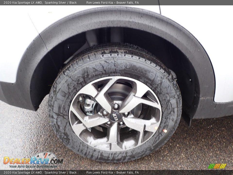2020 Kia Sportage LX AWD Sparkling Silver / Black Photo #10