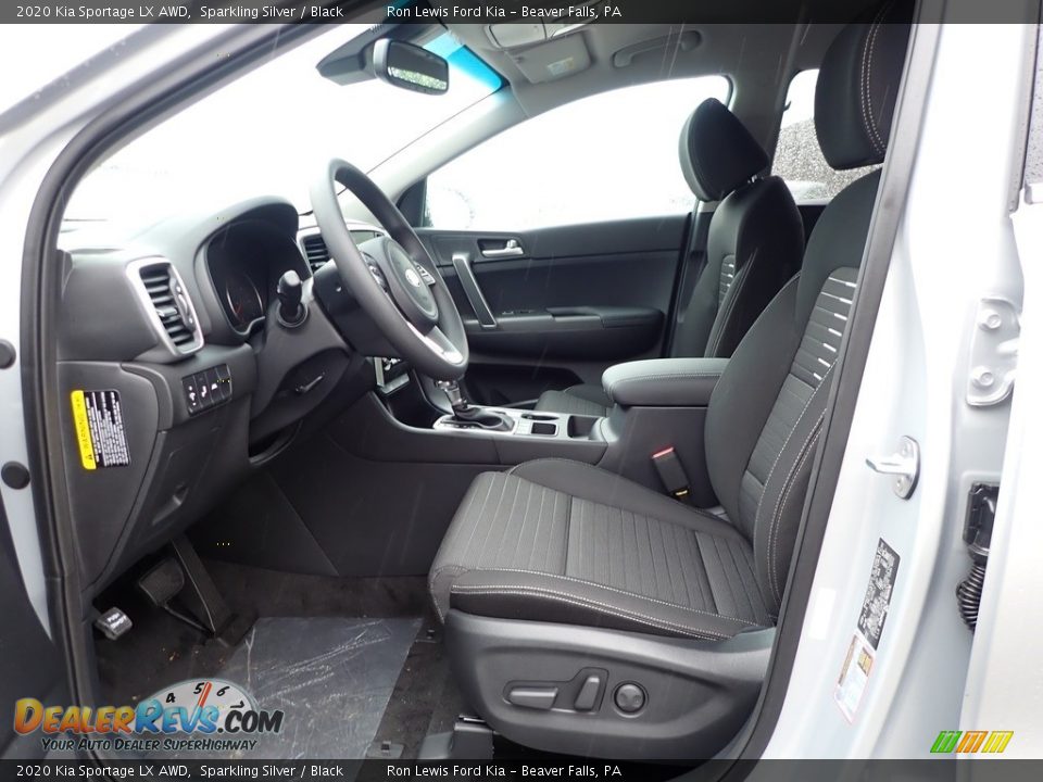 2020 Kia Sportage LX AWD Sparkling Silver / Black Photo #12