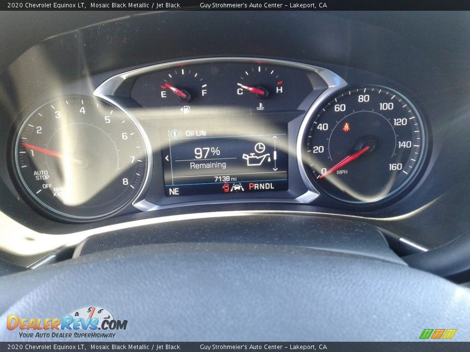 2020 Chevrolet Equinox LT Mosaic Black Metallic / Jet Black Photo #17