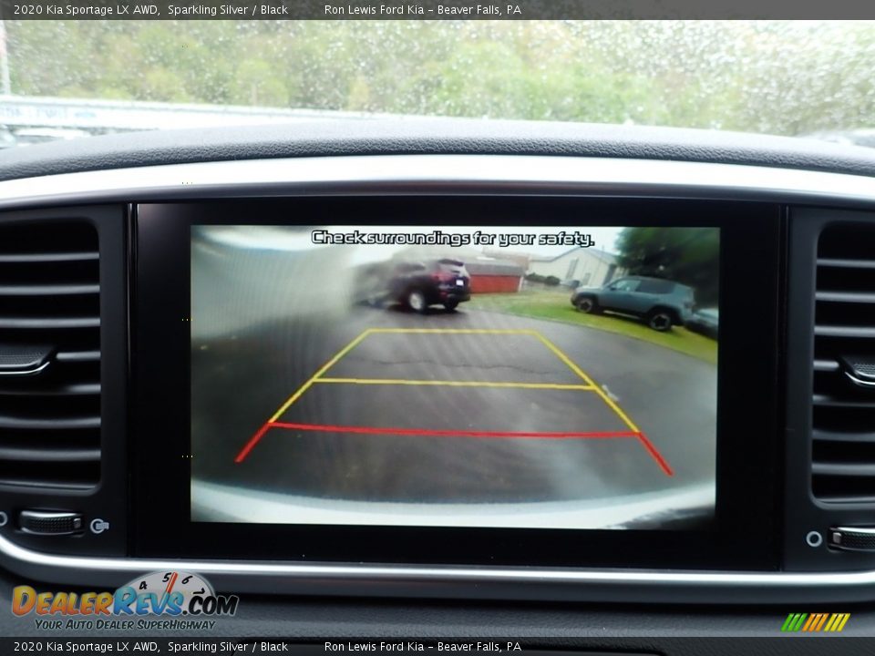 2020 Kia Sportage LX AWD Sparkling Silver / Black Photo #18
