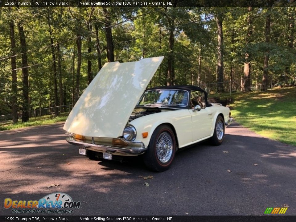 1969 Triumph TR6 Yellow / Black Photo #8