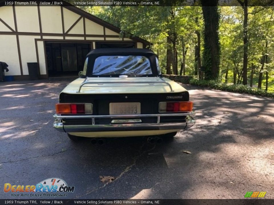 1969 Triumph TR6 Yellow / Black Photo #10