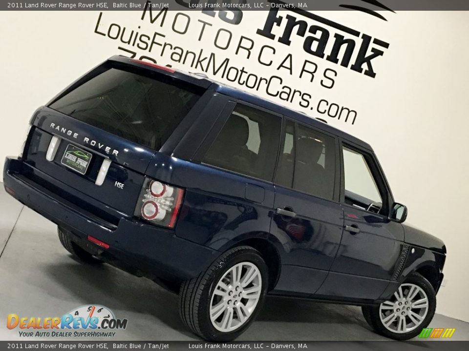 2011 Land Rover Range Rover HSE Baltic Blue / Tan/Jet Photo #5