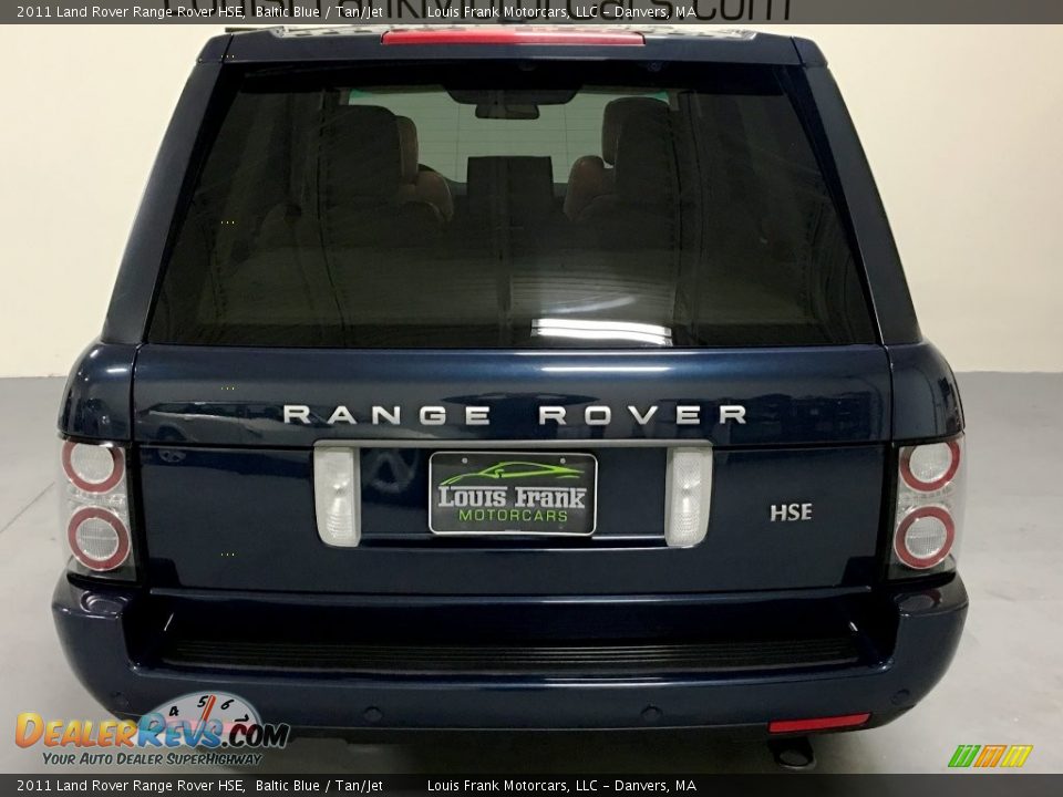 2011 Land Rover Range Rover HSE Baltic Blue / Tan/Jet Photo #8