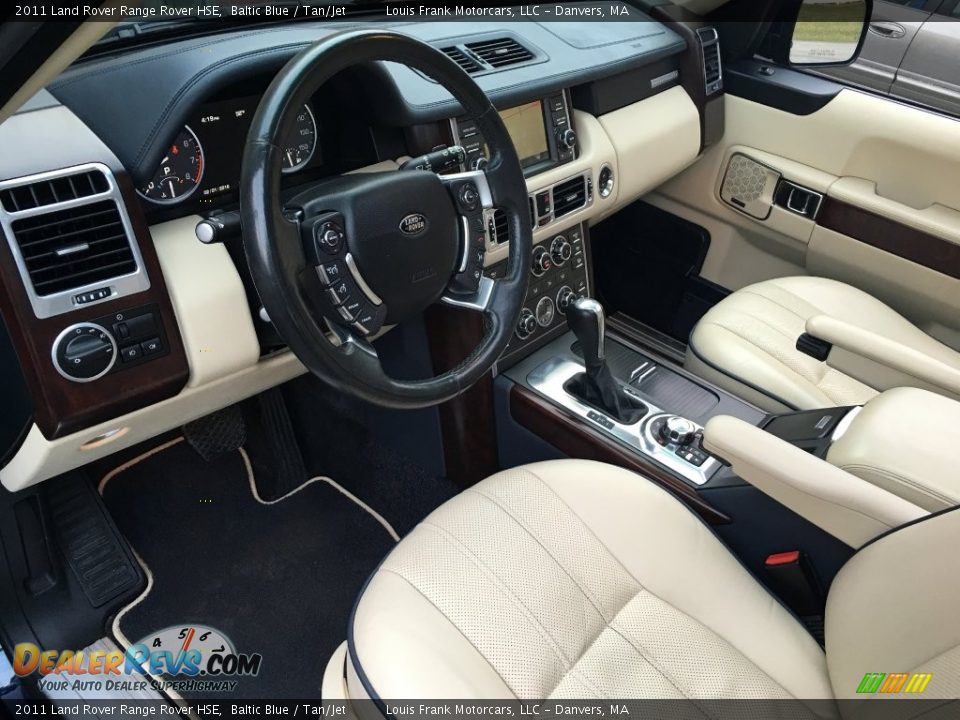 2011 Land Rover Range Rover HSE Baltic Blue / Tan/Jet Photo #9
