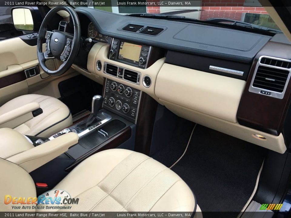 2011 Land Rover Range Rover HSE Baltic Blue / Tan/Jet Photo #11