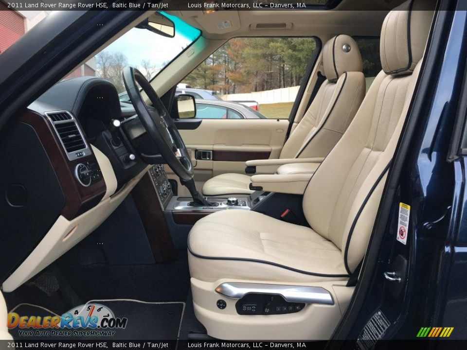 2011 Land Rover Range Rover HSE Baltic Blue / Tan/Jet Photo #12