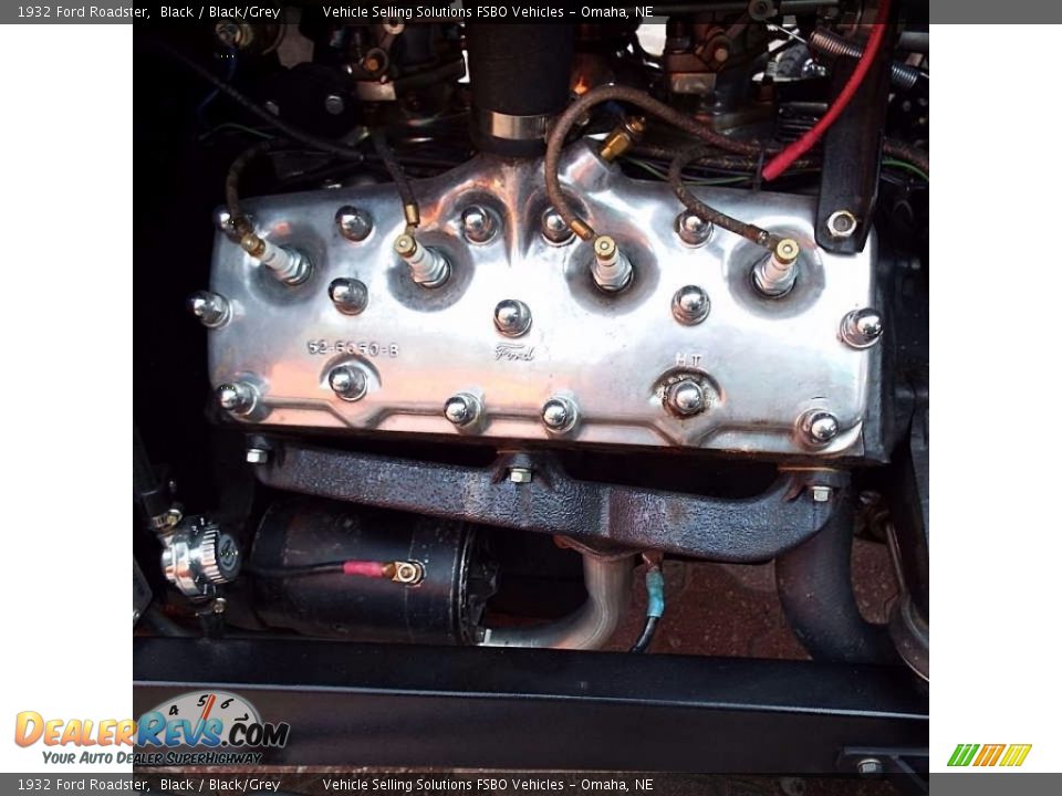 1932 Ford Roadster Black / Black/Grey Photo #17