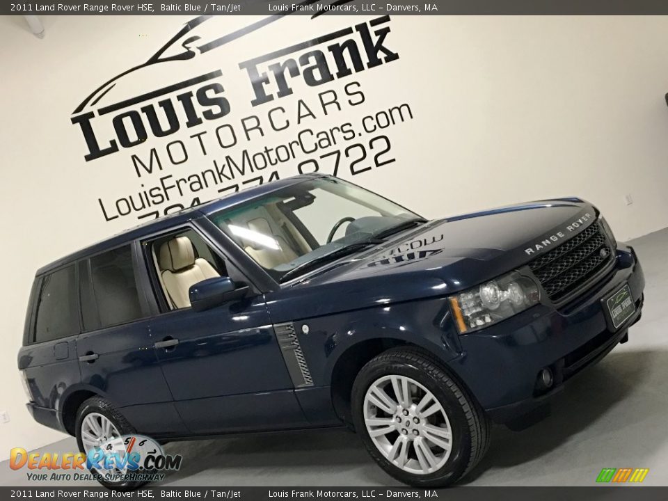 2011 Land Rover Range Rover HSE Baltic Blue / Tan/Jet Photo #17