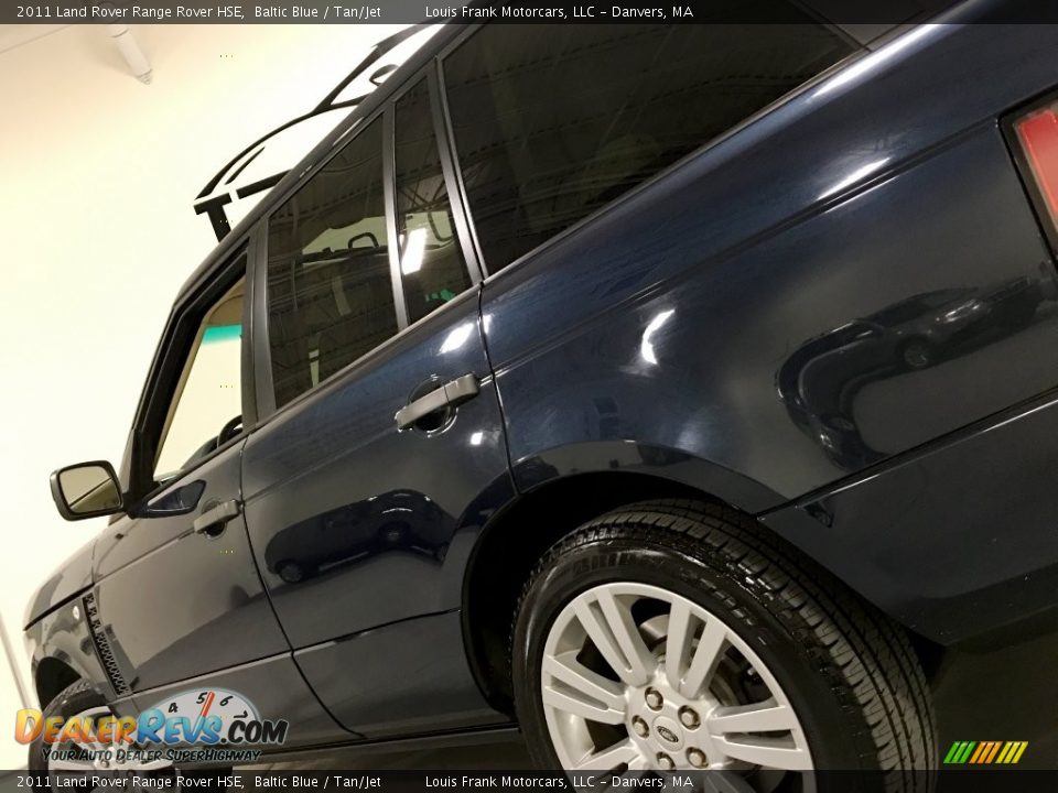 2011 Land Rover Range Rover HSE Baltic Blue / Tan/Jet Photo #21