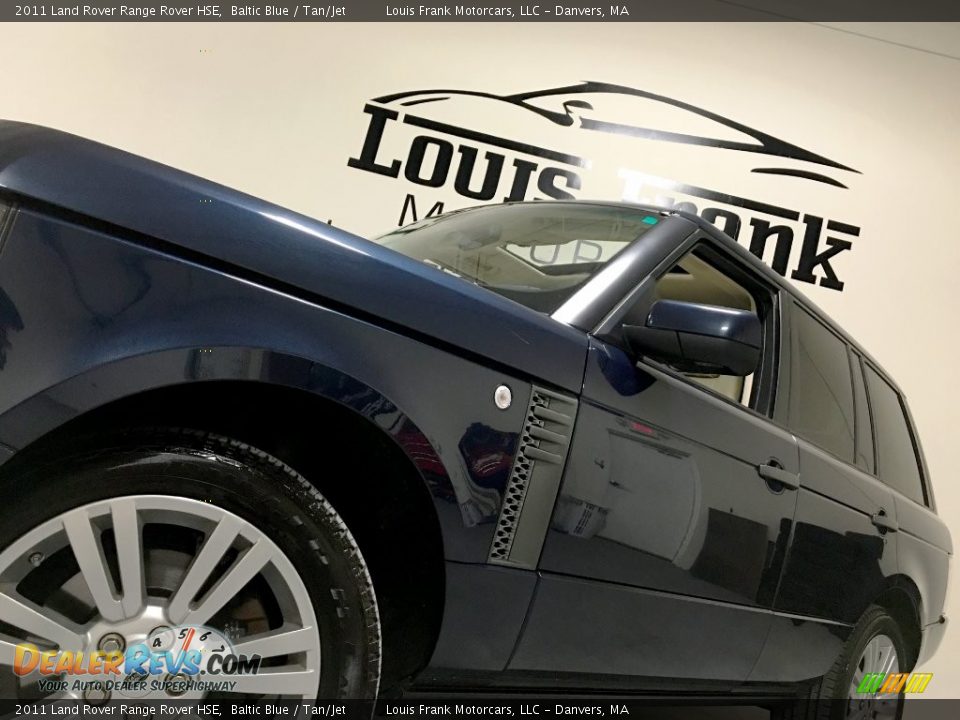 2011 Land Rover Range Rover HSE Baltic Blue / Tan/Jet Photo #22