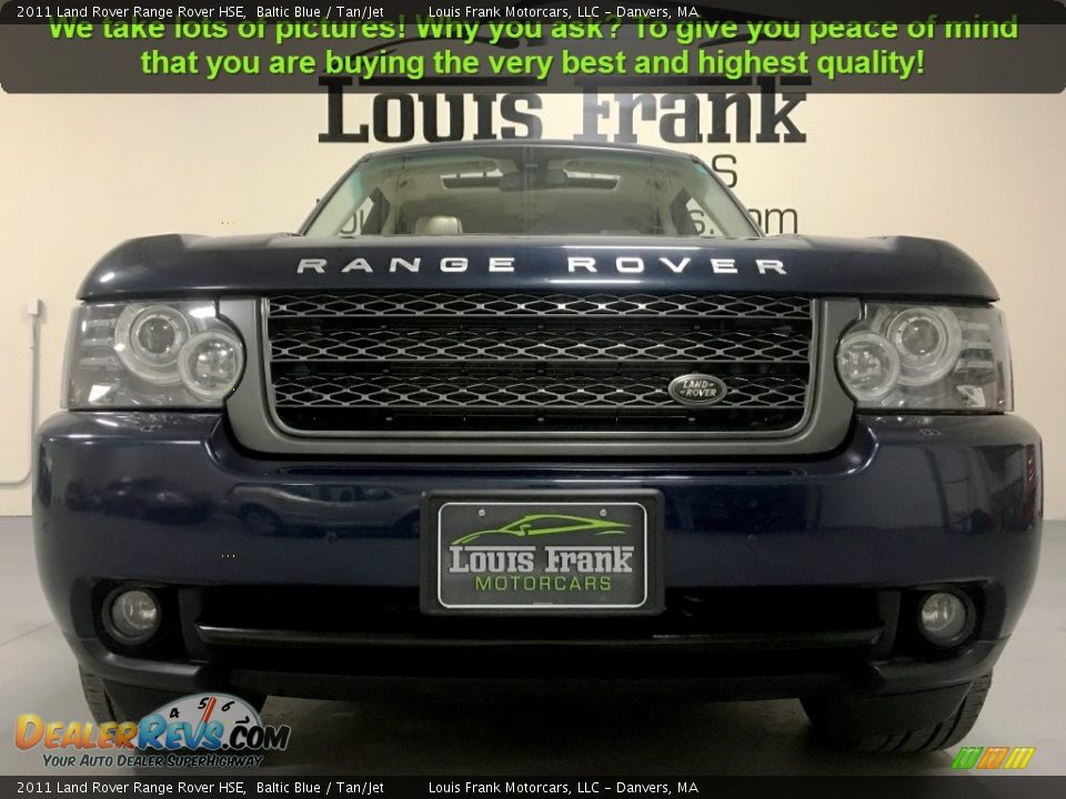 2011 Land Rover Range Rover HSE Baltic Blue / Tan/Jet Photo #25