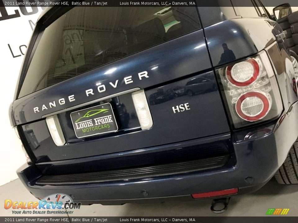 2011 Land Rover Range Rover HSE Baltic Blue / Tan/Jet Photo #27