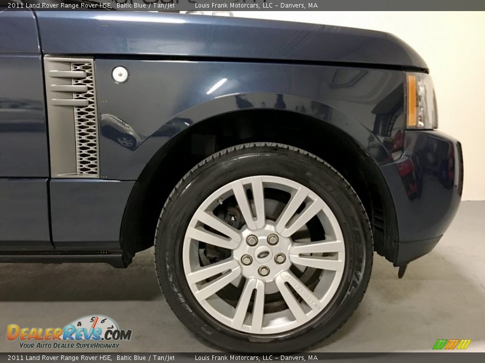 2011 Land Rover Range Rover HSE Baltic Blue / Tan/Jet Photo #31