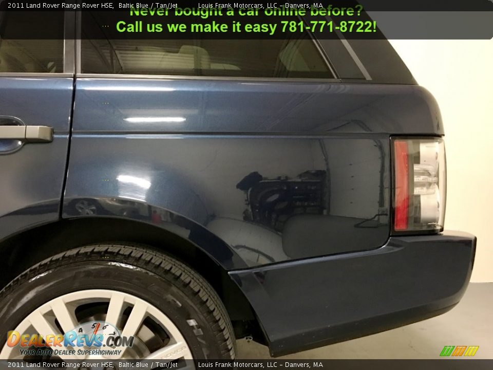 2011 Land Rover Range Rover HSE Baltic Blue / Tan/Jet Photo #36