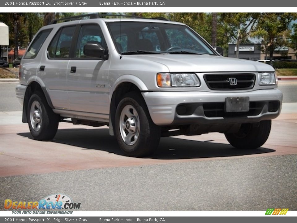 2001 Honda Passport LX Bright Silver / Gray Photo #1