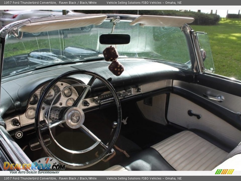 Front Seat of 1957 Ford Thunderbird Convertible Photo #2