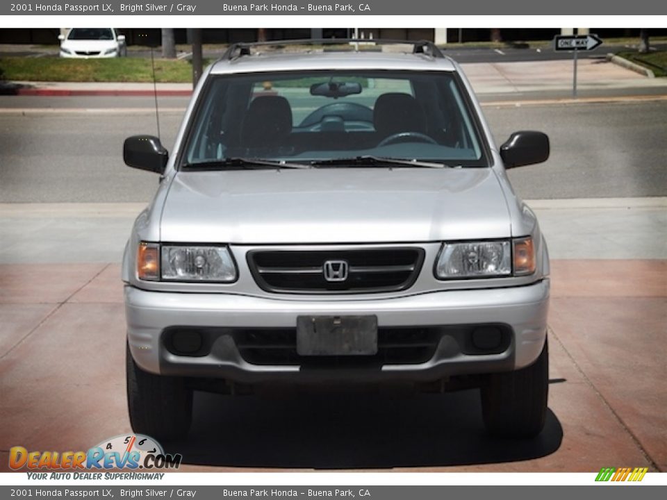 2001 Honda Passport LX Bright Silver / Gray Photo #7