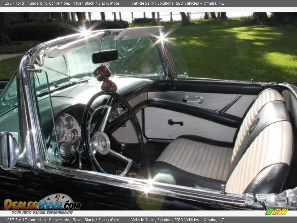 Front Seat of 1957 Ford Thunderbird Convertible Photo #3