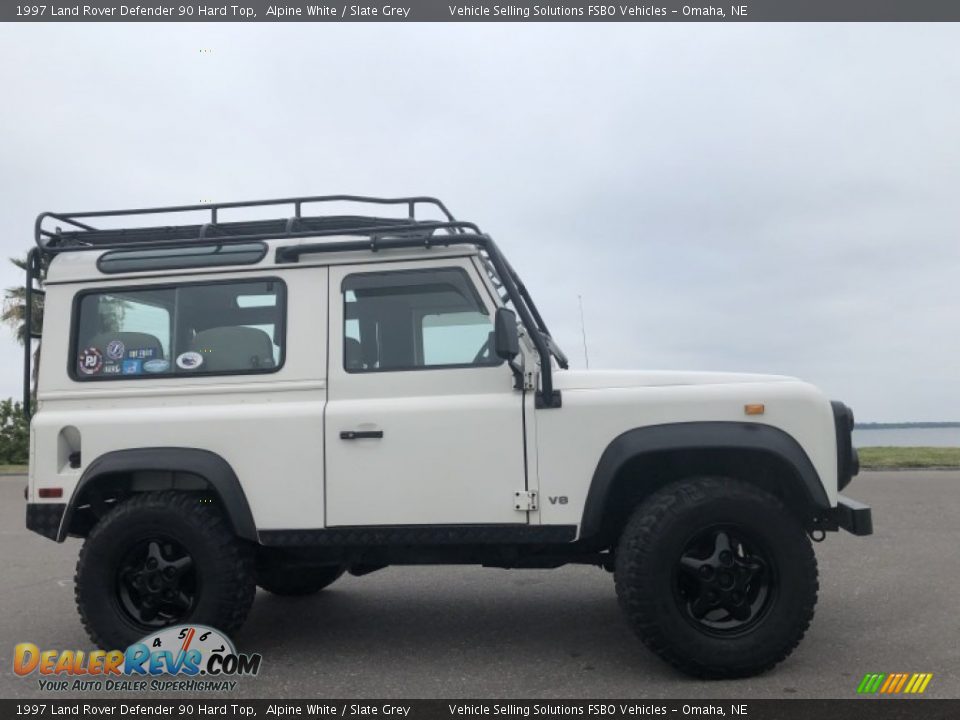 Alpine White 1997 Land Rover Defender 90 Hard Top Photo #1