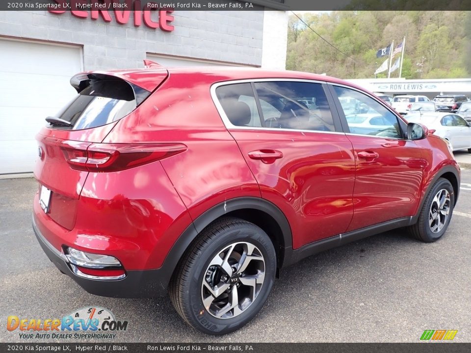 2020 Kia Sportage LX Hyper Red / Black Photo #2