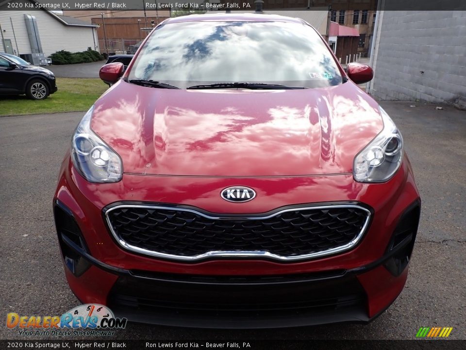 2020 Kia Sportage LX Hyper Red / Black Photo #8