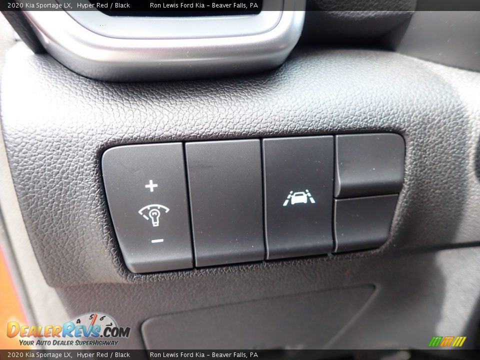 2020 Kia Sportage LX Hyper Red / Black Photo #12