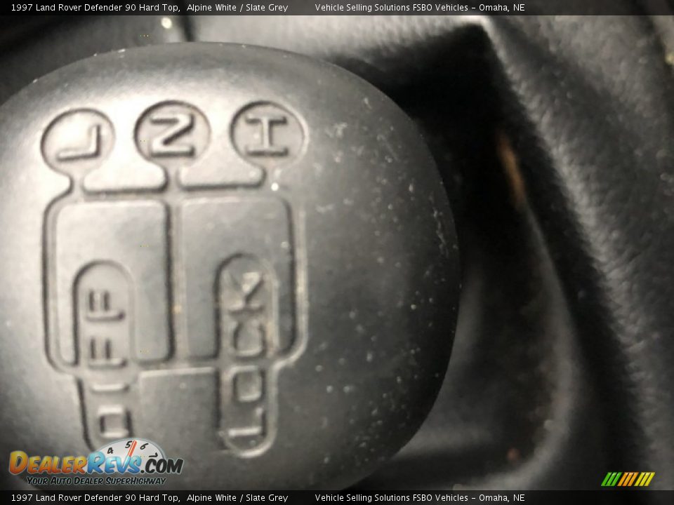 1997 Land Rover Defender 90 Hard Top Shifter Photo #21