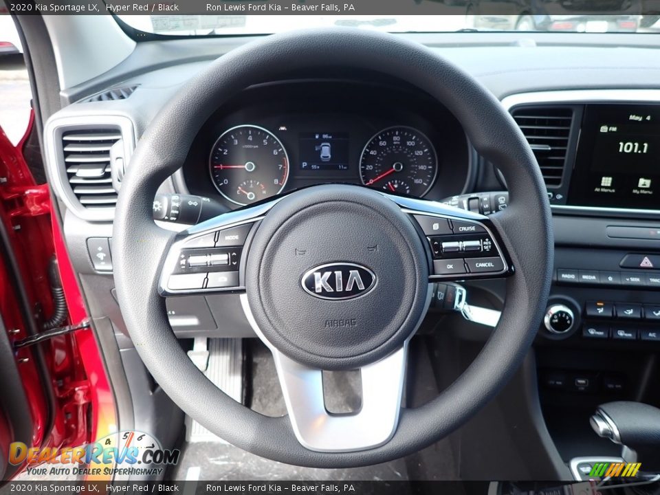 2020 Kia Sportage LX Hyper Red / Black Photo #17