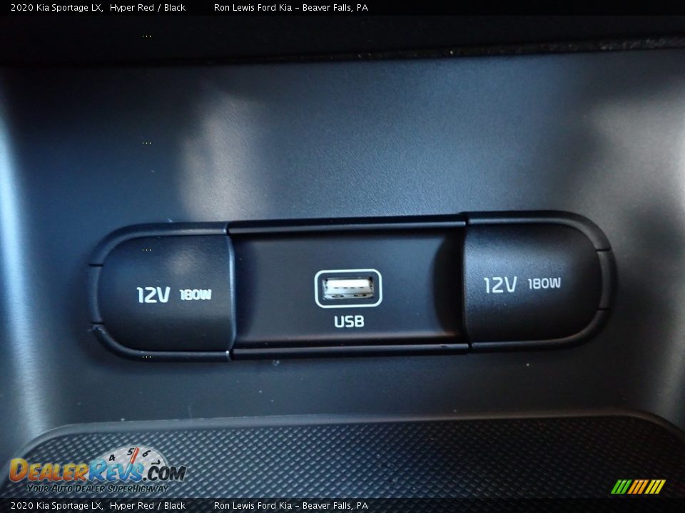 2020 Kia Sportage LX Hyper Red / Black Photo #19