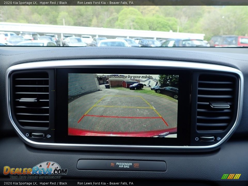 2020 Kia Sportage LX Hyper Red / Black Photo #20