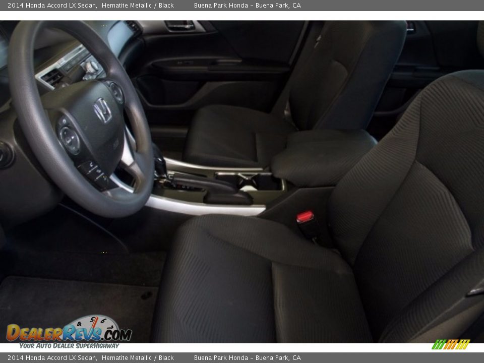 2014 Honda Accord LX Sedan Hematite Metallic / Black Photo #3