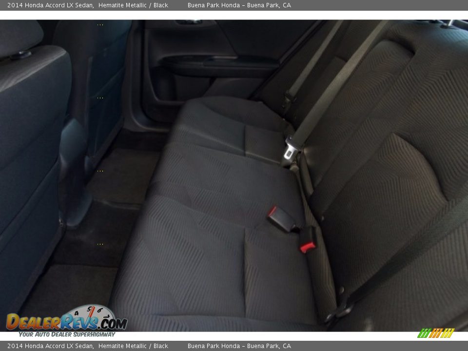 2014 Honda Accord LX Sedan Hematite Metallic / Black Photo #4