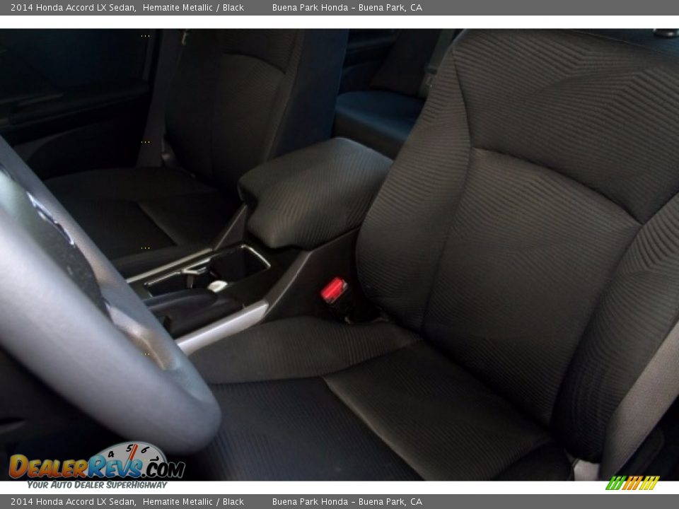 2014 Honda Accord LX Sedan Hematite Metallic / Black Photo #12
