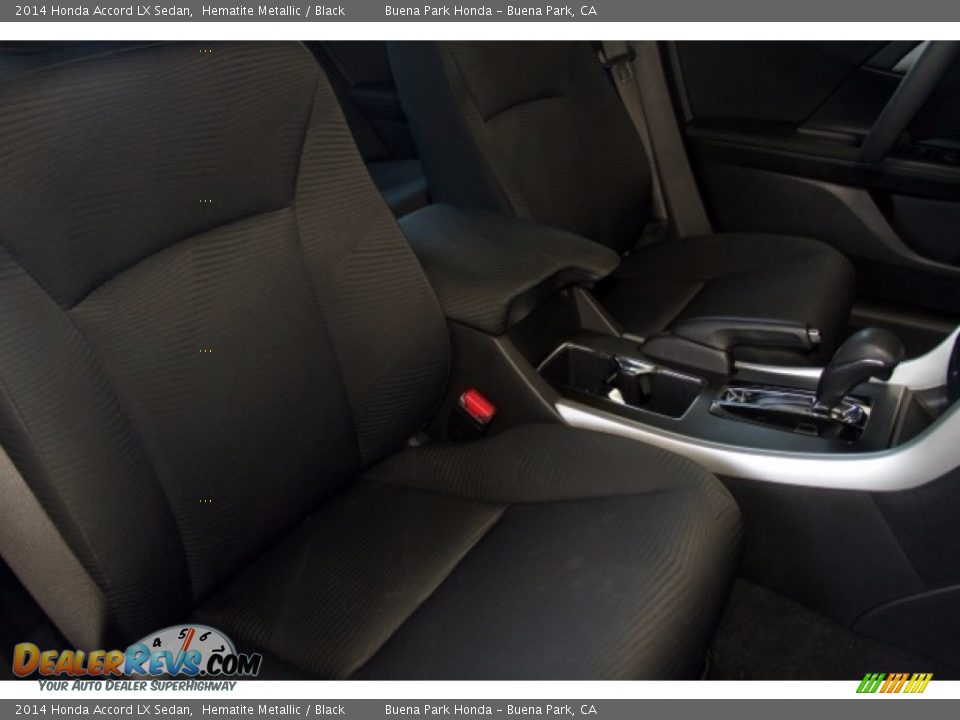 2014 Honda Accord LX Sedan Hematite Metallic / Black Photo #17