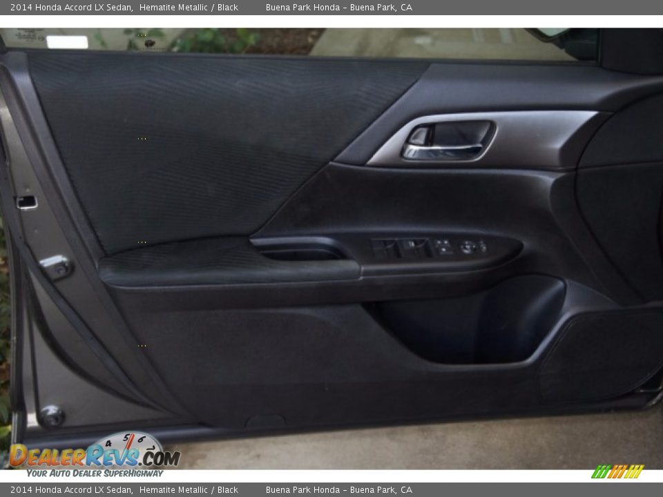 2014 Honda Accord LX Sedan Hematite Metallic / Black Photo #21