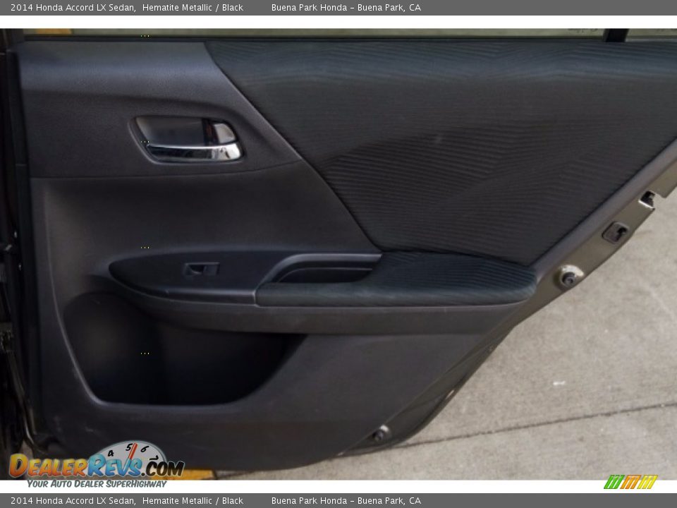 2014 Honda Accord LX Sedan Hematite Metallic / Black Photo #23