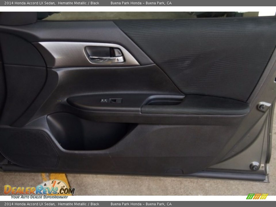2014 Honda Accord LX Sedan Hematite Metallic / Black Photo #24