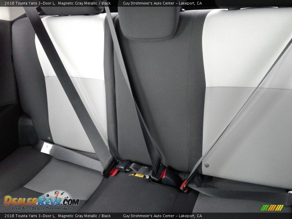 Rear Seat of 2018 Toyota Yaris 3-Door L Photo #9