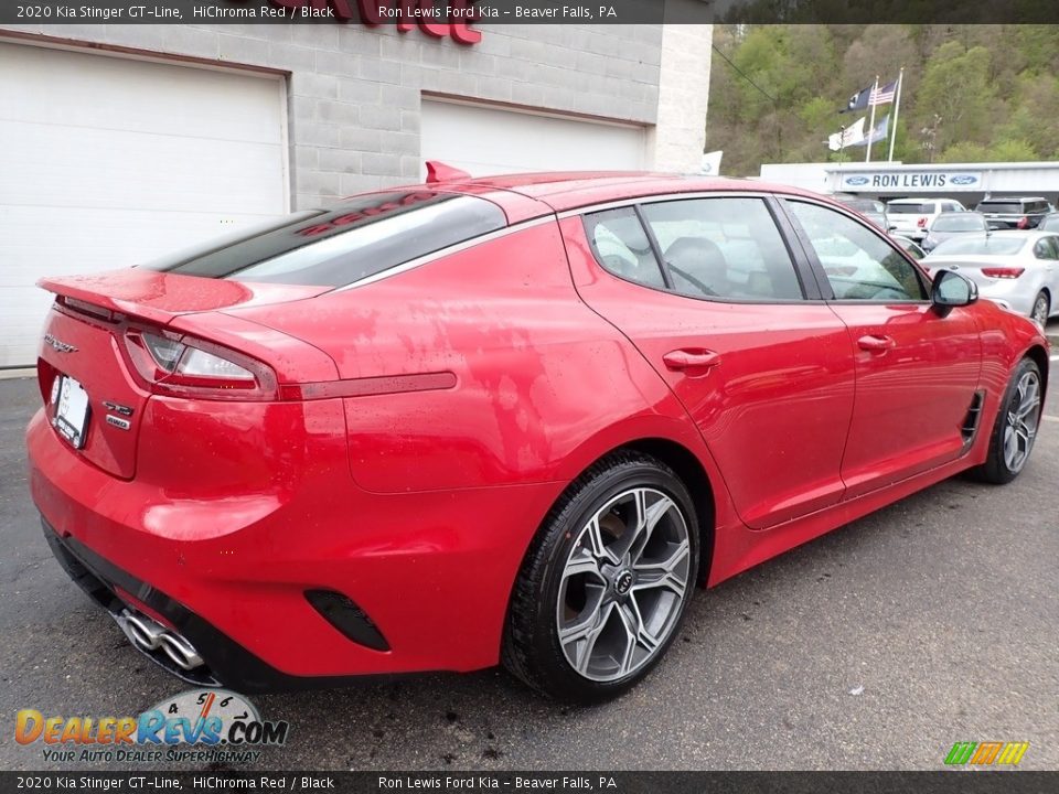 2020 Kia Stinger GT-Line HiChroma Red / Black Photo #2